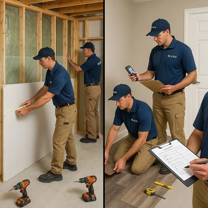 Repairs and Reconstruction process in Rosharon, TX