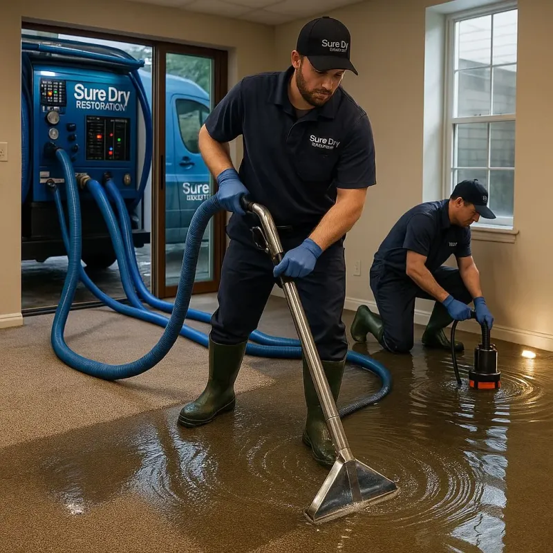 Water Extraction and Removal process in Rosharon, TX